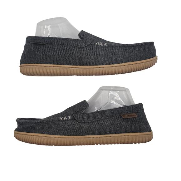 Dearfoams Men's Slippers Charcoal Gray New Without Tags Sz 11-12 - Picture 7 of 10